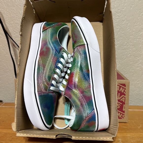 Vans ComfyCush old skool In bloom multiple true white Men’s size 13 - Picture 8 of 10